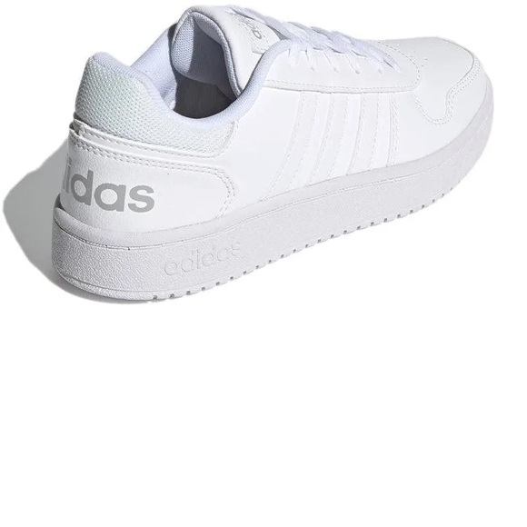 Adidas Neo Adidas Womens Hoops 2.0 Cloud White/Grey Badsketball Shoe Low - Picture 16 of 16